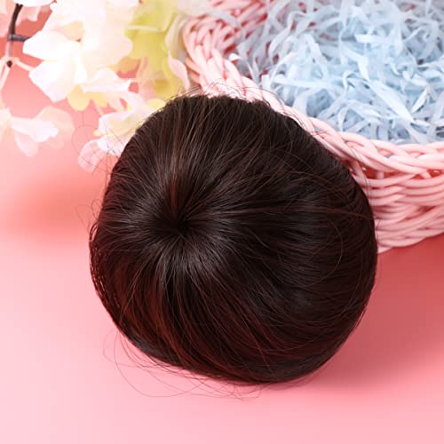 VINTORKY Haarknoten Verlängerung Chignon-dutt-perücke Perücke Haarring Donut-brötchen-erweiterung Prinzessin Leia Haarknoten Leia-brötchen Prinzessin Leia Brötchen Perücken Kugelkopf Knopf von VINTORKY