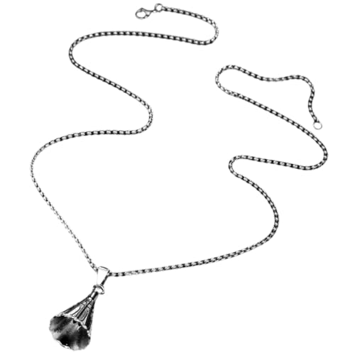 VINTORKY Edelstahl Badminton Anhänger Halskette Damen Kreative Sport Halskette Modisch Langlebig Angenehm zu Tragen für Alltag und Freizeitgestaltung von VINTORKY