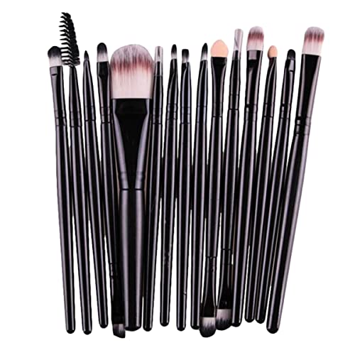 VINTORKY Elegantes Augen-make-up-pinsel-set 15-teilig Vollfunktionales Make-up-pinsel-set Feiner Eyeliner Für Den Täglichen Gebrauch von VINTORKY