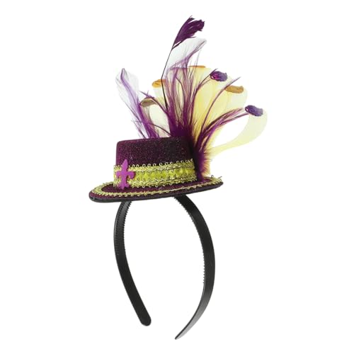 VINTORKY Stirnband Haarschmuck -Party-Fascinator-Stirnband faschingshaarreife faschings haarreif Stirnbänder für Damen mexikanisches Kostüm mexikanische Stirnbänder für von VINTORKY