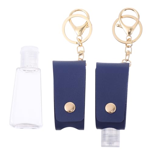 VINTORKY 2sätze Handhalter-schlüsselanhänger Tragbarer Handflaschenhüllen Für Reisen Camping Radfahren Flüssigkeitsbehälter Parfümhalter Toilettenartikelhalter Wiederauffüllbar Befestigbar von VINTORKY