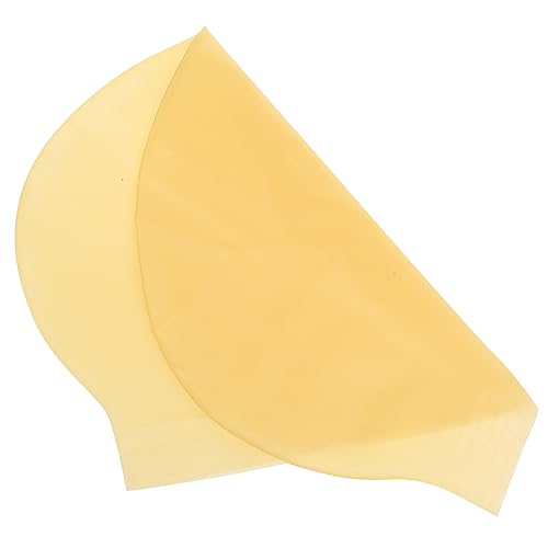 VINTORKY Glatze Aus Glatzkopfkostüm Unter Perückenhaarkappe Make-up Glatze Perücken Für Frauen Kahle Kappen Schädel Glatze Wickeln Halloween-kostümzubehör Schal Emulsion Yellow von VINTORKY