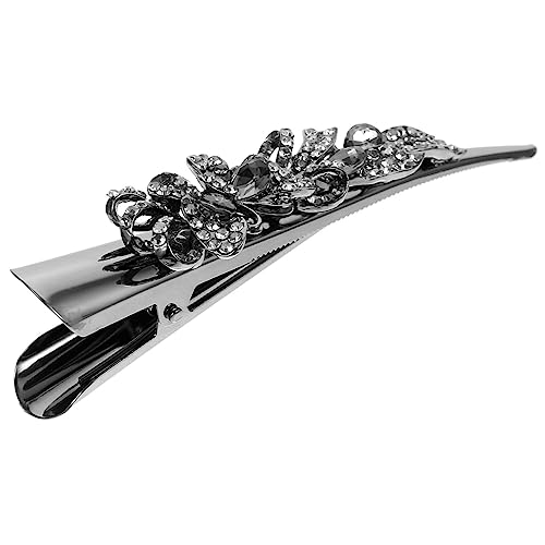 VINTORKY Krokodilklemme Mit Kristallen Und Schmucksteinen Haarspange Für Damen Alligator Clip Für Feines Und Dickes Haar Dekorative Haarspangen Zum Stylen von VINTORKY