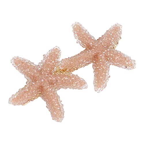 VINTORKY Glitzernde Seestern Haarspangen für Damen Robuste Haarclips Bonbonfarben für Reisen und Freizeit Perfektes Haarschmuck Accessoire von VINTORKY