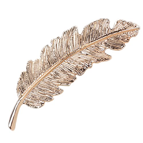 VINTORKY Goldene Haarnadeln Mit Blattmotiv Haarspangen Haarklammern Für Damen Hochzeitsschmuck Brautschmuck Für Hochzeit Verlobung Party Alltag von VINTORKY