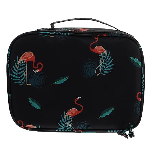 VINTORKY Große Kosmetiktasche aus Wasserdichtem Oxford Tragbare Make Up Tasche mit Viel Stauraum für Damen für Reisen Toilettenartikel Kosmetik und Mehr von VINTORKY