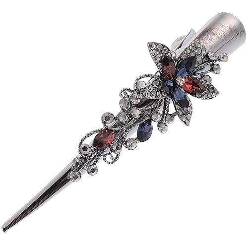 VINTORKY Haarspangen Große Haarspange Strass-haarnadel Damen-haar-accessoire Für Dickes Vintage-haarschmuck Haarspangen-dekoration von VINTORKY