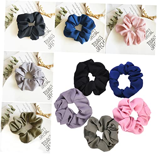 VINTORKY 5stücke Elastische Haargummis Aus Ponytail Für Damen Und Mädchen Farben Haarstyling Accessoires Für Sport Und Freizeit von VINTORKY