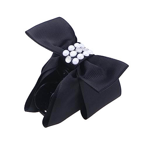 VINTORKY Haarspangen Mit Doppelschleife Und Strasssteinen Brautschleife Haarspangen Für Damen Leicht Zu Tragen von VINTORKY