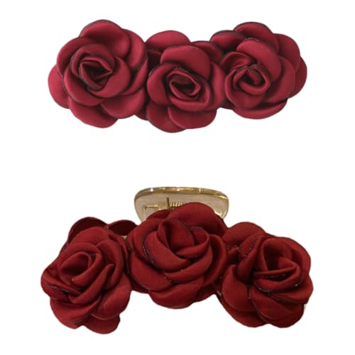 VINTORKY 2stücke Haarklammern Elegante Haarclips Für Frauen Für Hochstecken Make-up Und Alltagsfrisuren Langlebig Und Rutschfest Haardekoration Für Jeden Anlass von VINTORKY