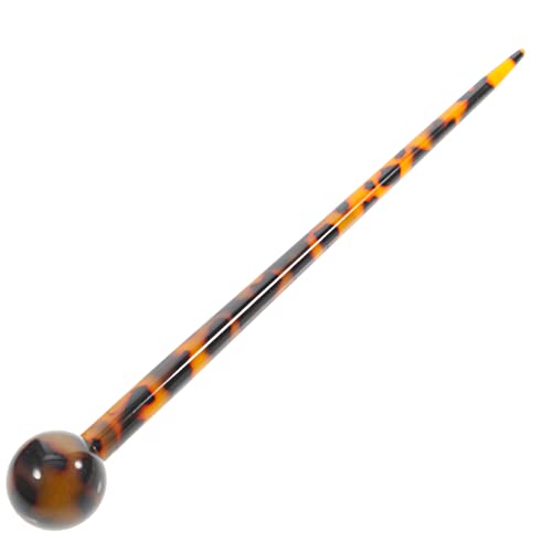 VINTORKY Haarnadel Für Frauen Aus Schildpatt Langer Haarstab Für Dutt Haarstyling-tool Retro-haarschmuck Einfach Zu Tragen von VINTORKY