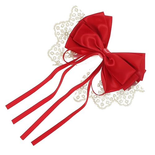 VINTORKY Süße Schleife Haarspange Mädchen Haarschleife Haarschmuck Mädchen Party Deko von VINTORKY