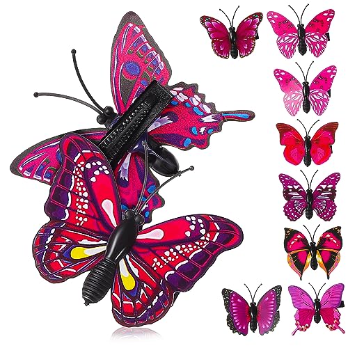 VINTORKY 10stücke Schmetterlings-haarspangen Haar-accessoires Party Dekoration Schmetterling Barrettes Für Frauen Teenager-mädchen von VINTORKY