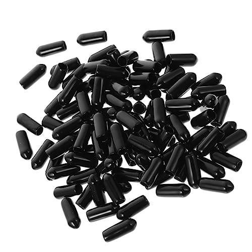 VINTORKY Haarband-endkappen – 100 Stück Endkappen Für Kopfbedeckungen Mit Gummischlauchkappen Bequemes Und Sicheres Haarspangenende von VINTORKY