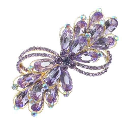 VINTORKY Haarspange mit Strass spring hair clips haarspange für sehr dickes haar Bling-Haarspangen Frühlingshaarspangen Haarklammer Haar Klammern Haarspangen für Frauen braut haarspangen von VINTORKY