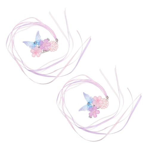 VINTORKY Haarspangen 2 Stück Vintage Hanfu Haarschmuck für Kinder Chinesische Haarnadeln für Partys und Besondere Anlässe von VINTORKY