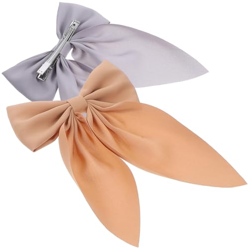 VINTORKY Haarspangen Mit Großer Schleife 2 Stück Haar-accessoires Für Mädchen von VINTORKY