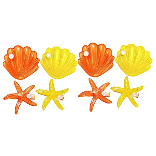 VINTORKY Haarspangen-set Mit Muscheln Haar-accessoires Im Meerjungfrauen-stil Für Mädchen VINTORKY Haarspangen-set Mit Muscheln Haar-accessoires Im Meerjungfrauen-stil Für Mädchen von VINTORKY