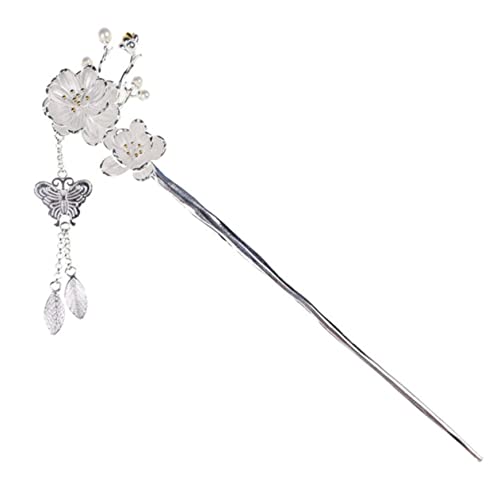 VINTORKY Haar-accessoire Für Mädchen Metall-haarstab Haar-styling-tool Blumen-haarstäbchen Chinesische Haarstäbe Haargabel Im Quastenstil VINTORKY Haar-accessoire Für Mädchen Metall-haarstab Haar-styling-tool Blumen-haarstäbchen Chinesische Haarstäbe Haargabel Im Quastenstil von VINTORKY
