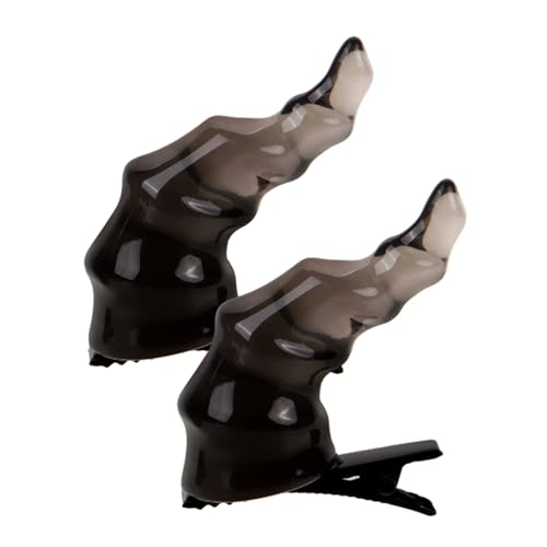 VINTORKY Halloween Kostüm Zubehör Gefälschte Böse Ohren Böse Zubehör Haar Pin Für Mädchen Stilvolle Party Haarnadel von VINTORKY