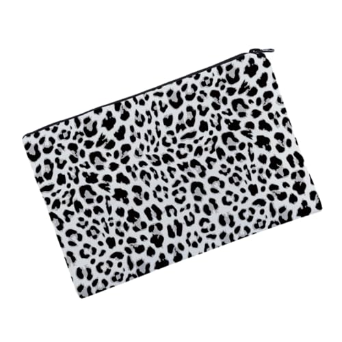 VINTORKY 1stück Leopard Muster Kosmetik Tasche Multifunktionale Reise-Organizer Für Toilettenartikel Und Make-up Tragbare Handtasche Für Frauen Stilvolles Accessoire Für Mädchen von VINTORKY