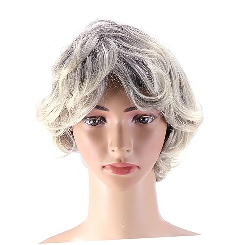 VINTORKY Fashion Kurze Lockige Synthetik Perücken Mit Lace Front Natürlich Aussehende Haarersatz-haarkopfbedeckung Für Frauen Und Mädchen Für Alltag Und Besondere Anlässe von VINTORKY