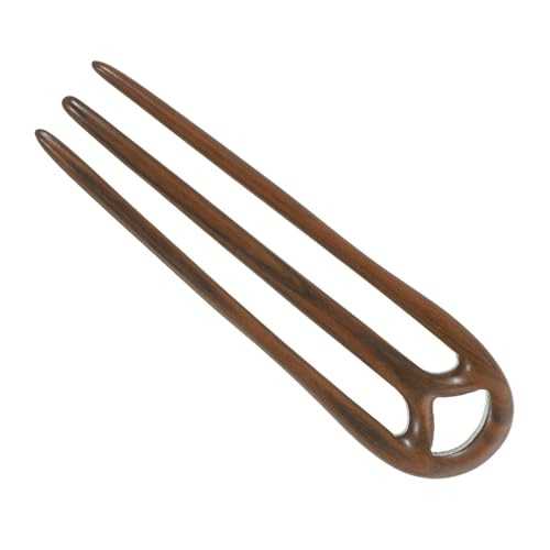 VINTORKY Holz Haarnadel Chinesisch Haarschmuck Für Frauen Haargabel Aus Holz Haarstab Retro Haarspange Für Alltag Und Anlässe von VINTORKY