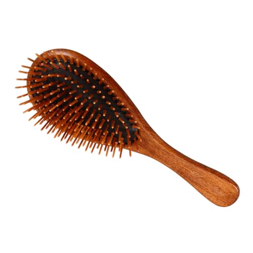 VINTORKY Holzkamm Für Frauen Antistatischer Massagekamm Zur Sanften Kopfhautmassage Und Haarentwirrung Retro Design Für Stilvolles Frisieren Und Unkompliziertes Styling Für Zuhause von VINTORKY
