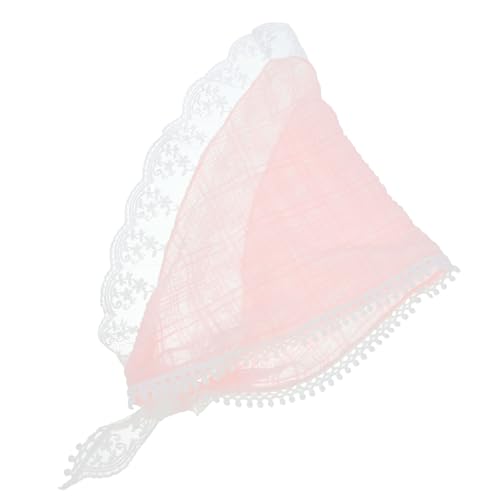 VINTORKY Blumenkopftuch Spitze Haar Bandana Dreieckstuch Kopftuch von VINTORKY