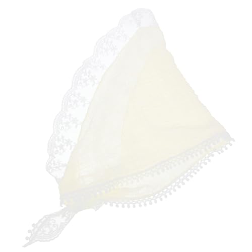 VINTORKY Stirnband Für Damen Modischer Haarschal Spitze Bandana Dreieckiges Kopftuch von VINTORKY