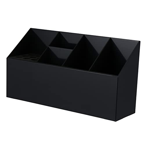VINTORKY Kosmetik Aufbewahrungsbox Mit Fächern Stabiler Organizer Für Schreibtisch Multifunktionale Kosmetik Und Büroartikel-station Für Zuhause Schule Und Büro von VINTORKY
