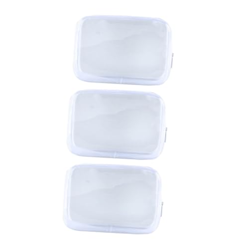 VINTORKY 3 Stücke Stilvolle PVC 3D Reißverschluss Make-up Tasche Kulturbeutel Für Reise Kosmetik Organizer Hängen Reise Make-up Organizer von VINTORKY