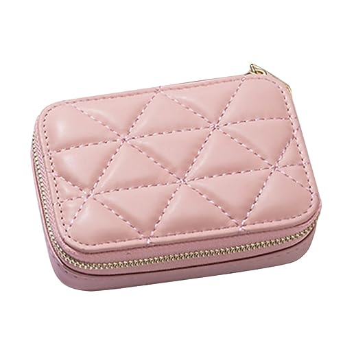 VINTORKY 1stück Tragbare Kosmetiktasche Aus Leder Organizer Für Lippenstifte Geld Und Kleinigkeiten Für Reisen Und Täglichen Gebrauch von VINTORKY