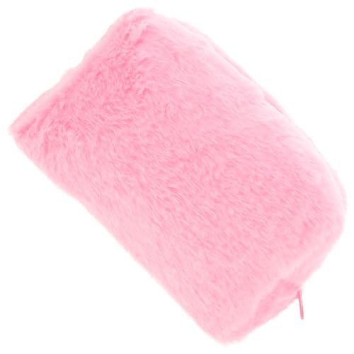 VINTORKY Reise-Kosmetiktasche Aus Plüsch Pinke Make-up-Tasche Mit Praktischem Tragegriff Vielseitige Aufbewahrung Für Kosmetika Handy Geldbörse Und Mehr Für Damen Reisen Alltag Leicht VINTORKY Reise-Kosmetiktasche Aus Plüsch Pinke Make-up-Tasche Mit Praktischem Tragegriff Vielseitige Aufbewahrung Für Kosmetika Handy Geldbörse Und Mehr Für Damen Reisen Alltag Leicht von VINTORKY