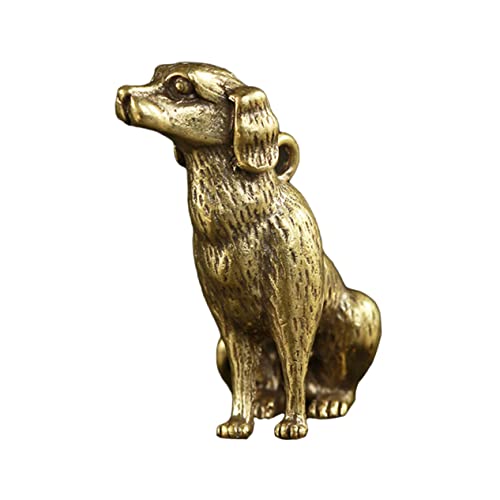 VINTORKY Kopierter Hund Schlüsselanhänger Aus Kupfer Exquisites Hundependant Für Chinesische Tierkreiszeichen Kreative Deko Für Schlüssel Auto Und Wohnung Als Geschenk Für Hundeliebhaber von VINTORKY