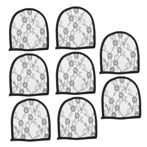 VINTORKY 8stücke Haarnetz Aus Spitze Für Perücken Transparentes Spitzennetz Zur Herstellung Von Perücken Perückenverschluss Mit Belüftung von VINTORKY