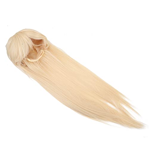 VINTORKY Lange Gerade Perücke Damen Perücke Mit Fransen Netz-stirnband Elastisch Verstellbar Für Partys Cosplay Alltag Halloween Bühnenauftritte von VINTORKY