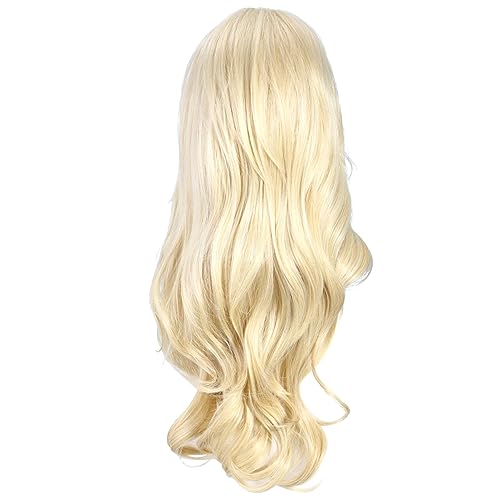 VINTORKY Lange Wavy Perücke Für Damen Hitzebeständig Synthetische Große Wellen Verstellbares Netz Für Alltag Und Partys Natürlich Aussehende Haarverlängerung Mit von VINTORKY