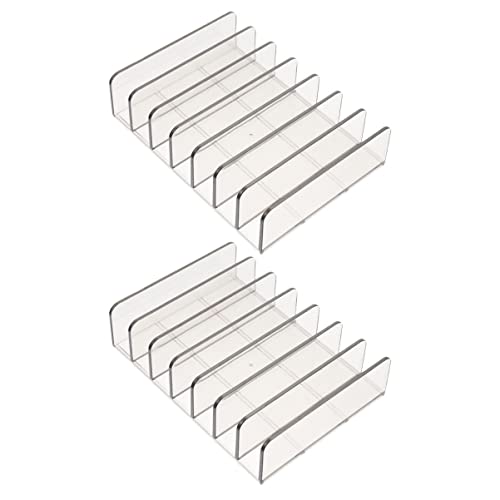 VINTORKY Augen-make-up Organizer Für Lidschatten Transparente Kosmetik-box Mit Fächern Für Schminktisch Und Badezimmer Große von VINTORKY