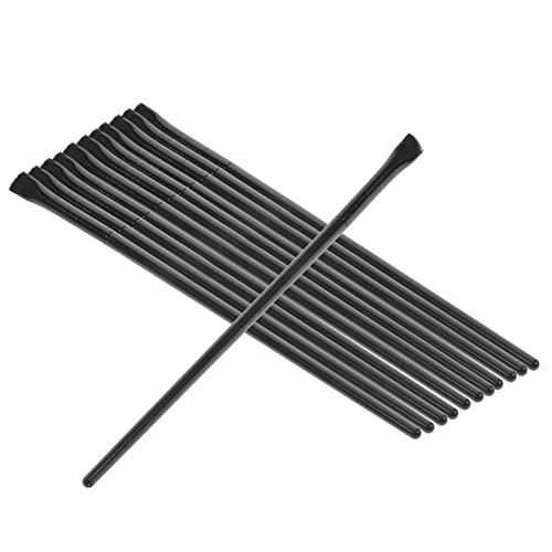 VINTORKY 12stücke Teiliges Make-up Pinsel Für Augenbrauen Und Eyeliner Präzisions-eyeliner-bürste Mit Schrägem Kopf Für Einfache Anwendung Und Feine Details Für Make-up-liebhaber von VINTORKY