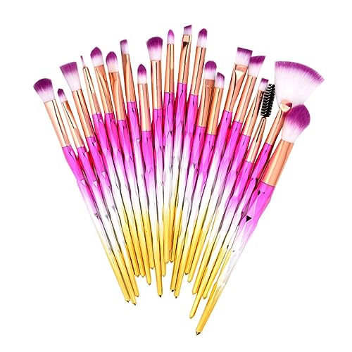 VINTORKY Make Up Pinsel Set Mit Transparentem Griff Kosmetikpinsel Für Gesicht Und Augen Ideales Make Up Tool Für Foundation Puder Concealer Und Lidschatten Gradient VINTORKY Make Up Pinsel Set Mit Transparentem Griff Kosmetikpinsel Für Gesicht Und Augen Ideales Make Up Tool Für Foundation Puder Concealer Und Lidschatten Gradient von VINTORKY