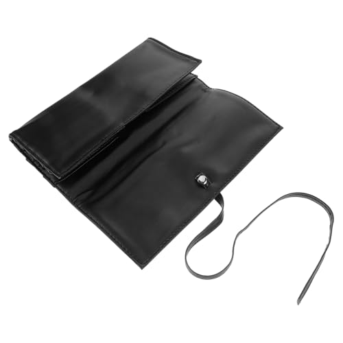 VINTORKY Makeup Brush Bag Tragbarer Kosmetik-rollkoffer Mit Faltfunktion Organizer Für Reise-Make-up-Pinsel Wasserdichtes Pu-Material Eleganter Kosmetik-Tool- Für Pinsel von VINTORKY