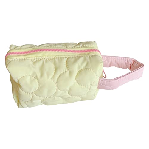 VINTORKY Make-up-Organizer Tragbare Make-up-Tasche Reisekosmetikhalter Waschzubehör Handtasche Robuster Reißverschluss von VINTORKY