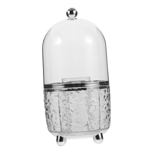 VINTORKY Make -up -bürstenhalter Mit Deckel Rotierender Make -up -bürstenorganisator Staubdes Kosmetischer Organizer Make -up -bürstenaufbewahrungsbehälter Für Badezimmerarbeitsplatte von VINTORKY