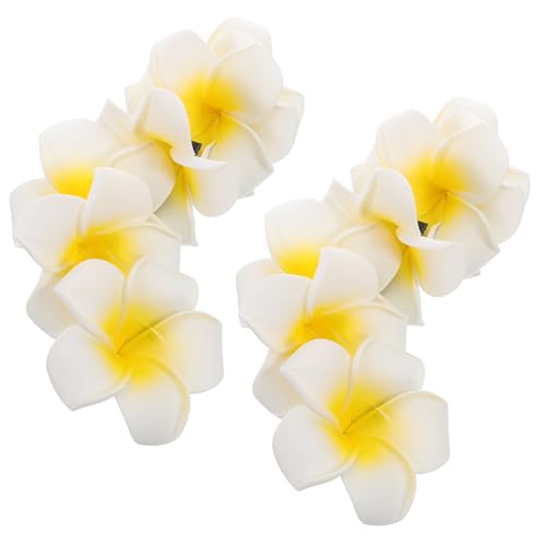 VINTORKY Modische Plumeria-haar-accessoires 25 Stück Dekorative Haarspangen Mit Realistischen Blumen Für Frauen Für Den Strand von VINTORKY