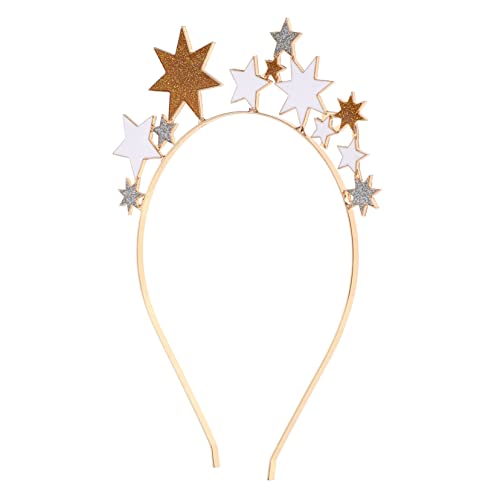 VINTORKY Elegantes Glitzer-stirnband Legierung Kreativer Haarverschluss für Damen Modische Kopfbedeckung von VINTORKY