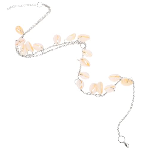 VINTORKY Muschel-haarband Für Damen Strand-quasten-stirnband Stabiler Haarverschluss Für Hochzeit Und Weihnachten von VINTORKY