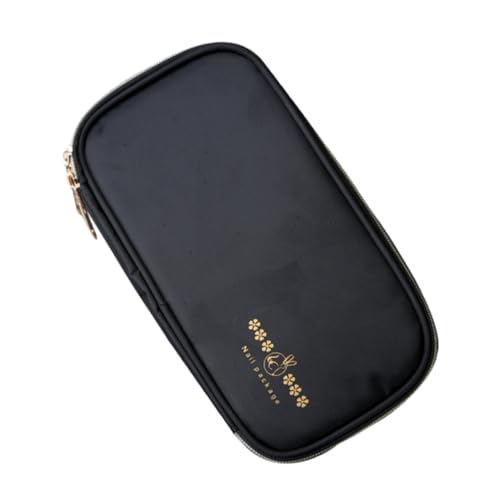 VINTORKY Nagelstift Aufbewahrungstasche Multifunktional Maniküre Pinselhalter Tragbar Organizer für Nagelkunst und Make Up Pinsel für Nageldesign zu Hause und Unterwegs von VINTORKY