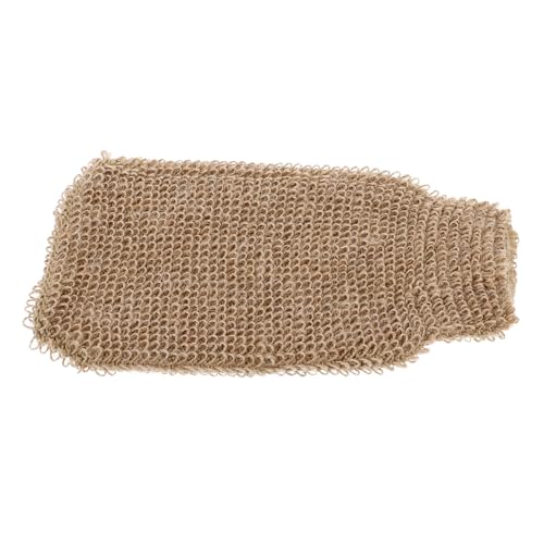 VINTORKY Badehandschuhe Aus Jute Für Sanftes Peeling Exfolierende Duschhandschuhe Mit Daumenfunktion Vielseitig Einsetzbar Für Körperpflege Und Massage Für Damen Und Herren von VINTORKY