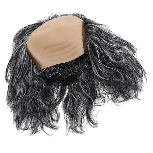 VINTORKY Bald Man Perücke Für Männer Lustige Cosplay-haarpiece Für Halloween Realistische Glatze Für Kostümparty Und Maskerade Einfach Anzuwenden Für Erwachsene von VINTORKY